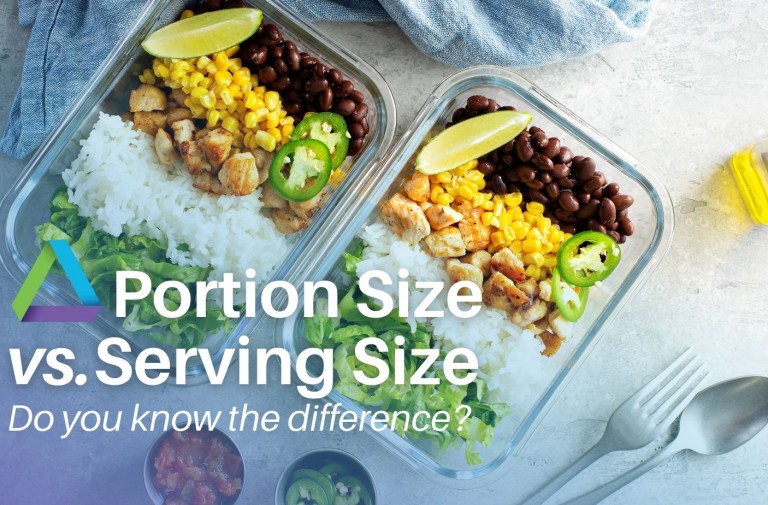 Portion Size vs. Serving Size