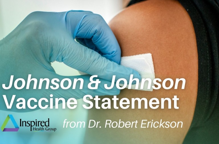 Johnson & Johnson/ Janssen Vaccine Statement