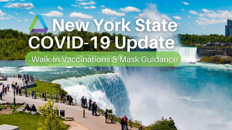NYS COVID-19 Update: Walk-In Vaccinations & Mask Guidance