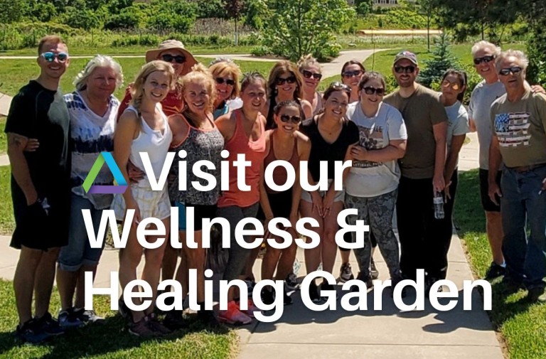 Visit our Wellness & Healing Garden