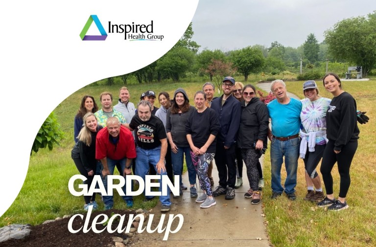 Garden Clean-up at IHG
