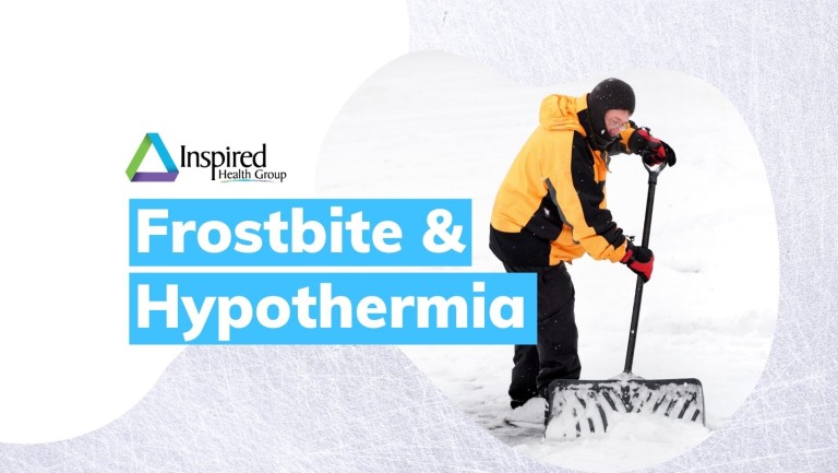 What to do if you notice the signs of Frostbite or Hypothermia