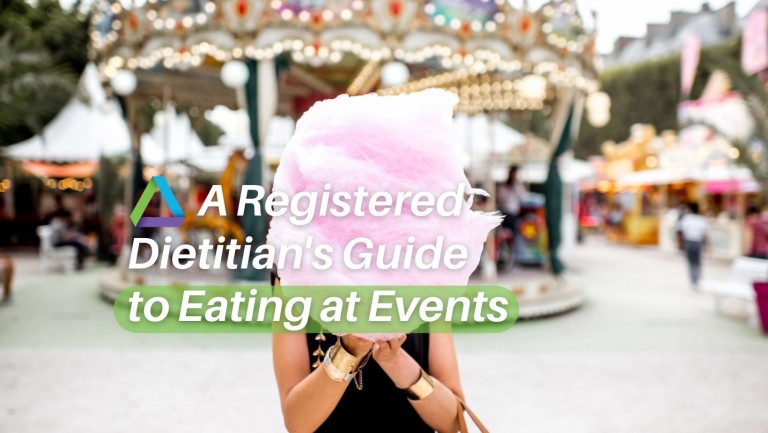 A Registered Dietitian's Guide to Eating at Events