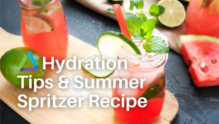 Hydration Tips & Summer Spritzer Recipe