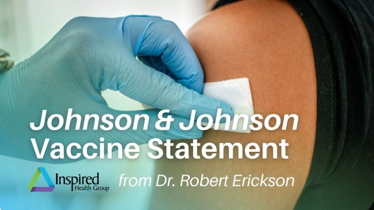 Johnson & Johnson/ Janssen Vaccine Statement