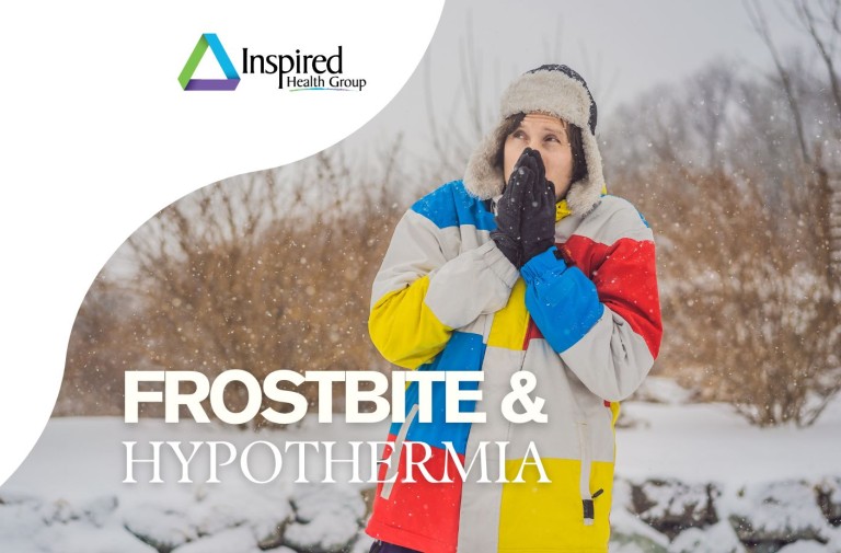 What to do if you notice the signs of Frostbite or Hypothermia