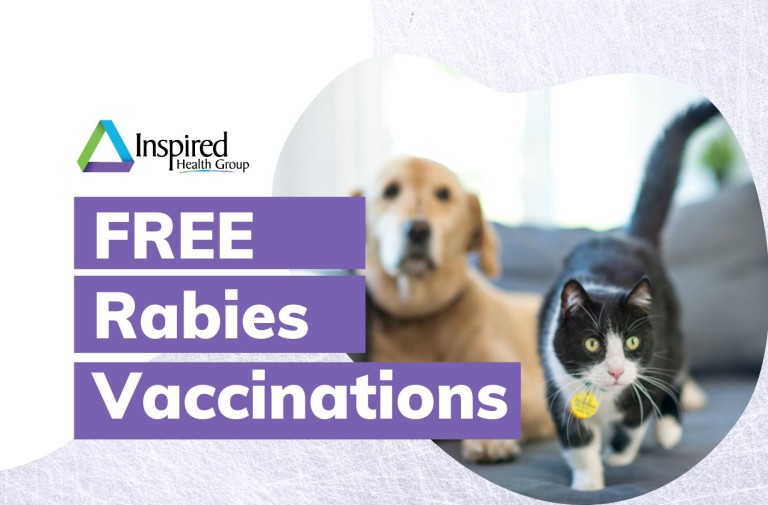 Free Rabies Vaccination Clinics for Cats, Ferrets and Dogs in September